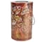 8" Bronze Foliage Outdoor Solar Lantern with Handle